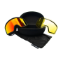 HUCK GOGGLES (black/mirror red)