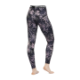 MIRRA PANTS (black leaves) velikost S