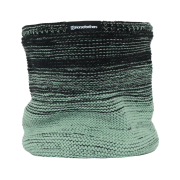 LOTA KNITTED NECK WARMER (iceberg green/black)