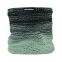 LOTA KNITTED NECK WARMER (iceberg green/black)
