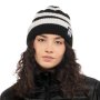 ALEXIS BEANIE (stripes)