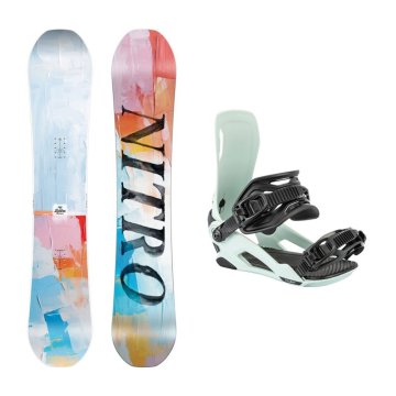 Snowboardové sety - Nitro Lectra Abstract 146cm + Nitro Talent S