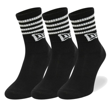 Vysoké ponožky - New Era Stripe Crew 3Pack
