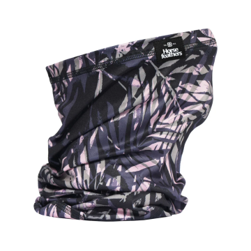 NECK WARMER (black leaves)