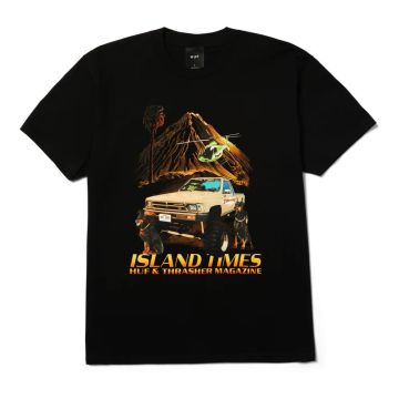 Tričká - HUF Island Times Tee