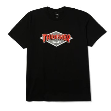Tričká - HUF x Thrasher Logo Tee