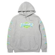 Mikiny - HUF x Thrasher Logo Hoodie