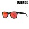 FOSTER SUNGLASSES (gloss black/mirror red)