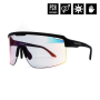 SCORPIO PHOTOCHROMIC SUNGLASSES (matt black/mirror red)
