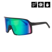 MAGNUM SUNGLASSES (matt black/mirror green)