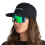 MAGNUM SUNGLASSES (matt black/mirror green)