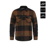 PROM BIKE SHIRT (coffee/red) velikost L