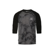 GLOBAL RAGLAN T-SHIRT (black/tie dye) velikost L