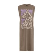 BREEDA DRESS (fossil) velikost M