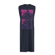 BREEDA DRESS (indigo) velikost L