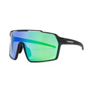 NEUTRON BIKE SUNGLASSES (matt black/mirror green)