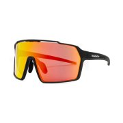 NEUTRON BIKE SUNGLASSES (matt black/mirror red)