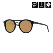 NOMAD SUNGLASSES (matt black/mirror rose)