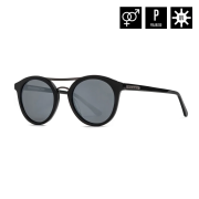 NOMAD SUNGLASSES (gloss black/mirror white)