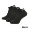 RAPID 3PACK SOCKS (black) velikost 8 - 10