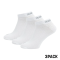 RAPID 3PACK SOCKS (white) velikost 8 - 10