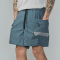 WHITE ROCK SHORTS (Leopard Blue) velikost L