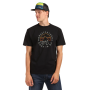 LINE CIRCLE T-SHIRT (black) velikost S
