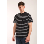 ALPHA T-SHIRT (black stripes) velikost M